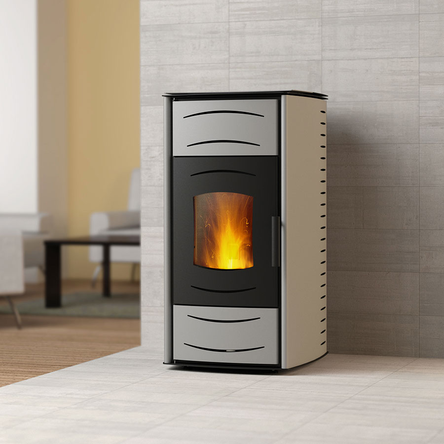 Камина на пелети с водна риза MBS Thermo PELLET WiFi 20kW